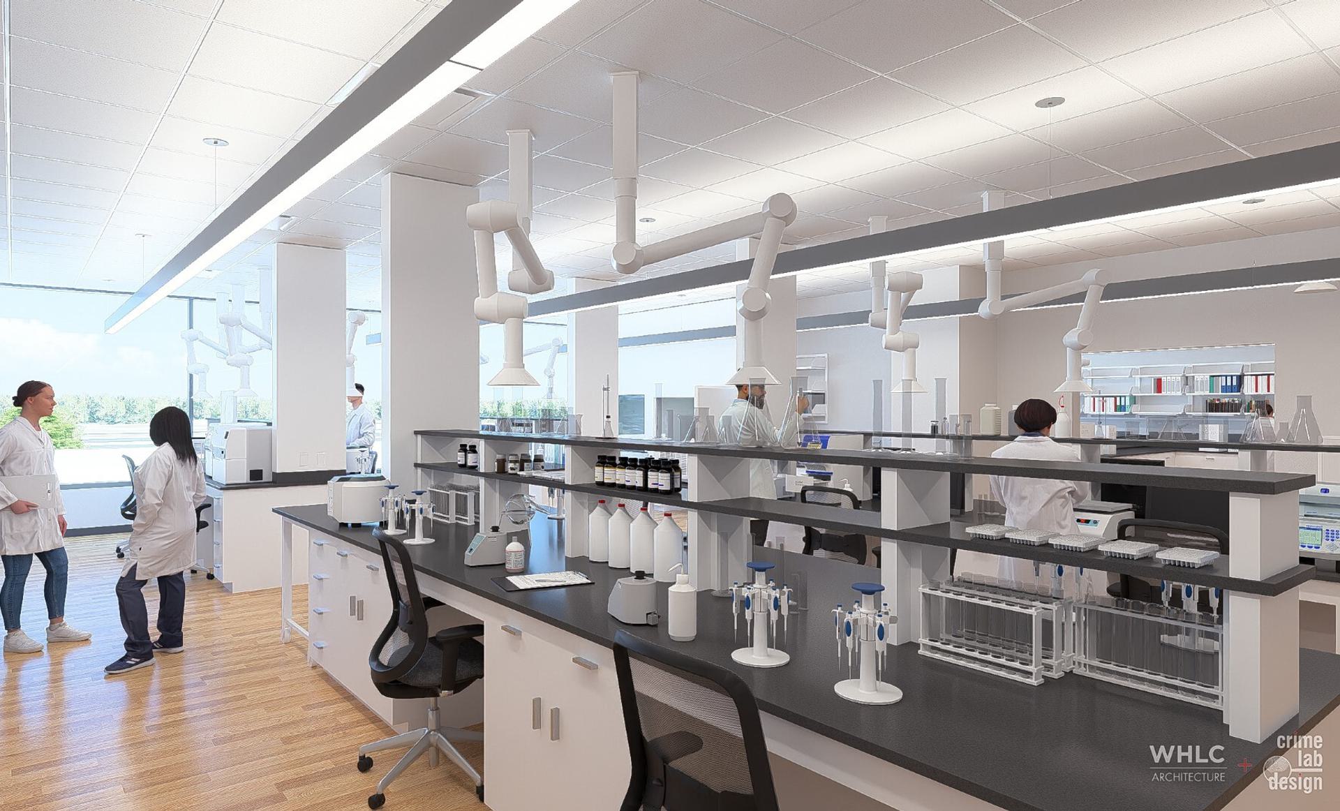 Louisiana State Police Crime Laboratory | WHLC Architecture